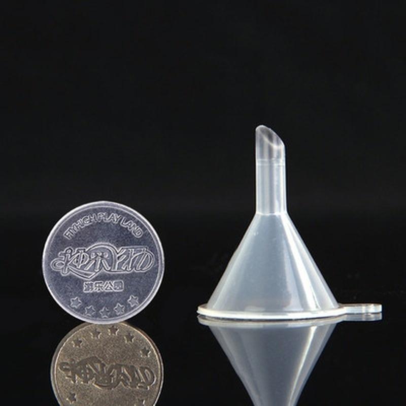 20 PCS Mini Small Plastic Separating Funnels For Perfume Liquid Oil Filling Empty Bottle