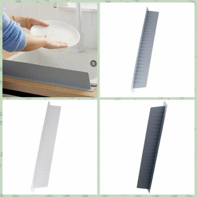 With Suction Cup Sink Splash Guard Guard Baffle Splash-Proof Prevent Water Sink Baffle Silicone Heightening Kitchen Sink