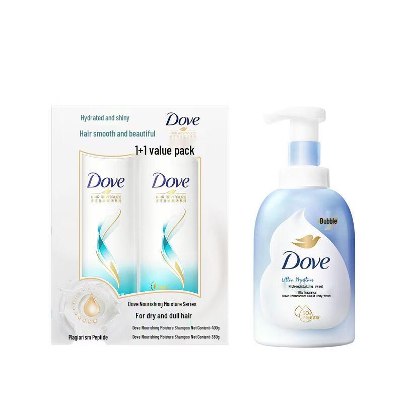 

Dove Nourishing Hydration Shampoo & Body Wash Set