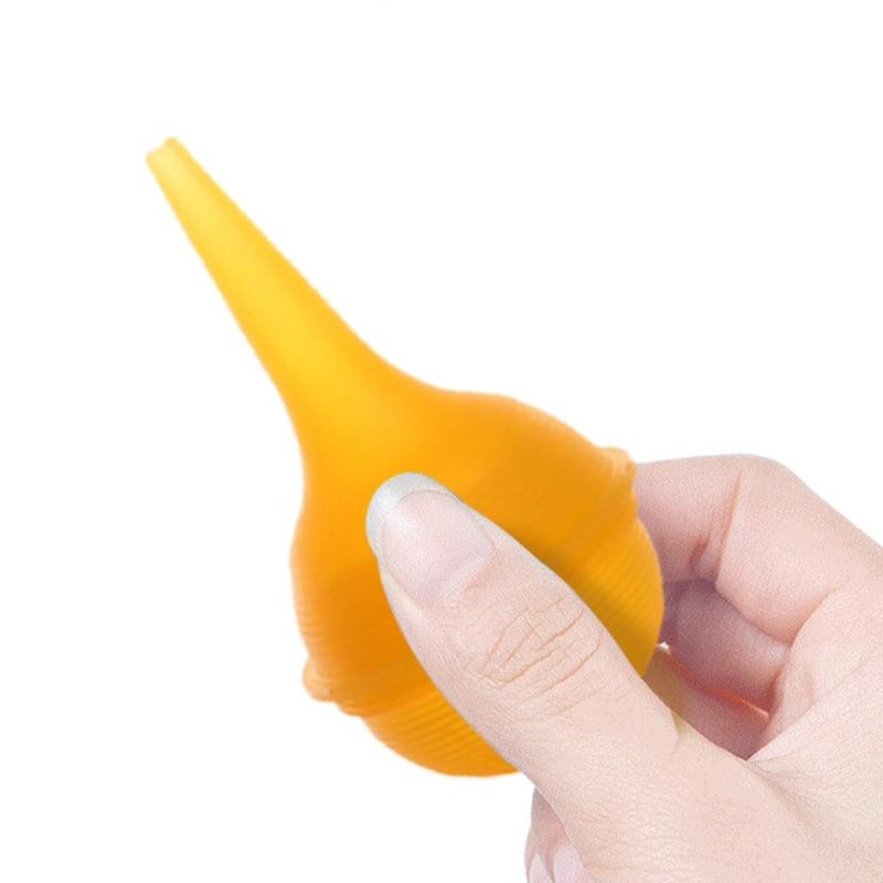 Weicher Nasensauger für Babynase Vakuumsaugung Manueller Nasensauger Nasenreinigungswerkzeug Sicherer Ausquetschbarer Nasensauger