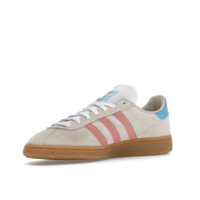 adidas Munchen 24 White Clay Blue Burst Unisex Sneakers Cream Wonder-White Wonder-Clay IG6282