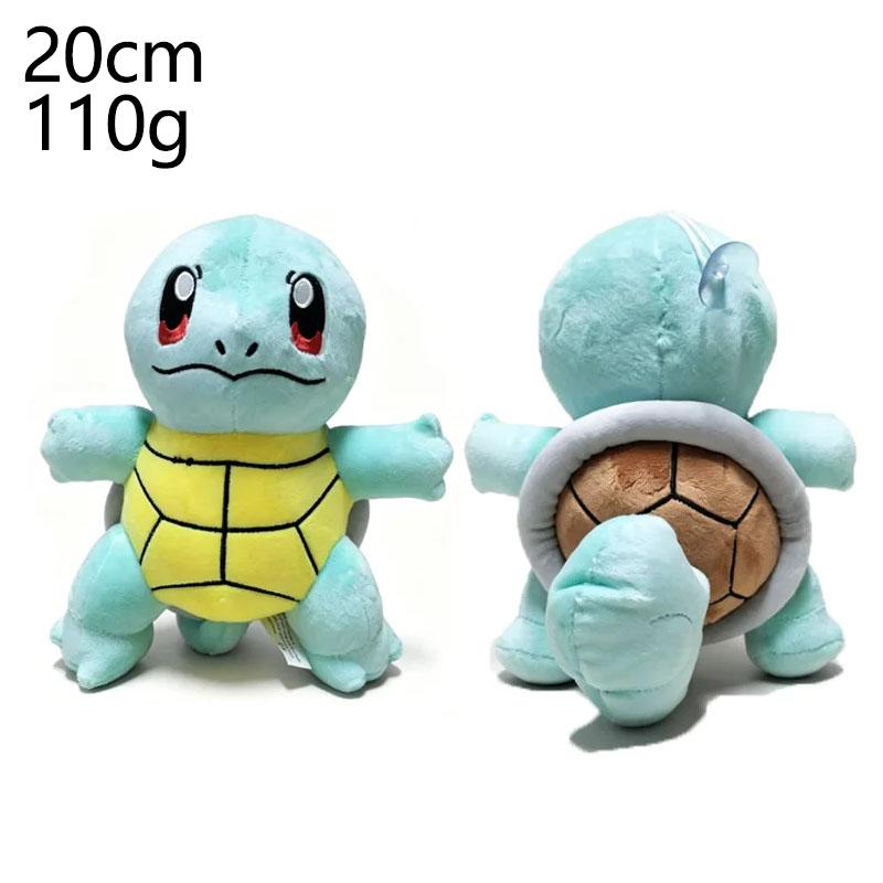 18-25CM Pokemon Pikachu Plush Doll Toy Anime Kawaii Squirtle Charmander Bulbasaur Stuffed Toys Cartoon Children Birthday Gift