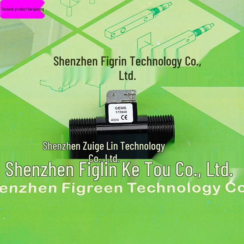 FT-210 US Gems Turbine Flow Sensor - 10x Fake Compensation Guarantee US Gems Turbine Flow Sensor FT-210 212460
