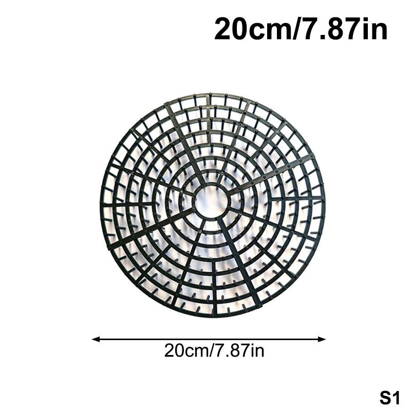 

Двухцелевой горшок для растений, решетка-защита почвы с прорезями-шипами, пластиковая крышка для комнатных и уличных растений, предотвращает копание кошкой/собакой