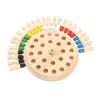 Memory Match Stick Chess Wooden Color Memory Board Early Education Intelligence Logic Development Toy Basic Type
