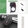 Key Fob Case for Hyundai Sonata Santa Fe Sport  2018 2017 2016 2015 2014 2013 4 Buttons Keyless Entry Remote Control Folding Flip Car Key Fob Cover