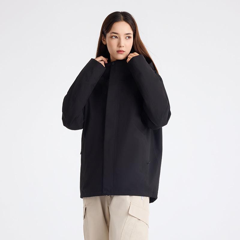 Outdoor jacket women's three-in-one fleece removable Tibet climbing mountaineering suit men's windproof and waterproof jacket