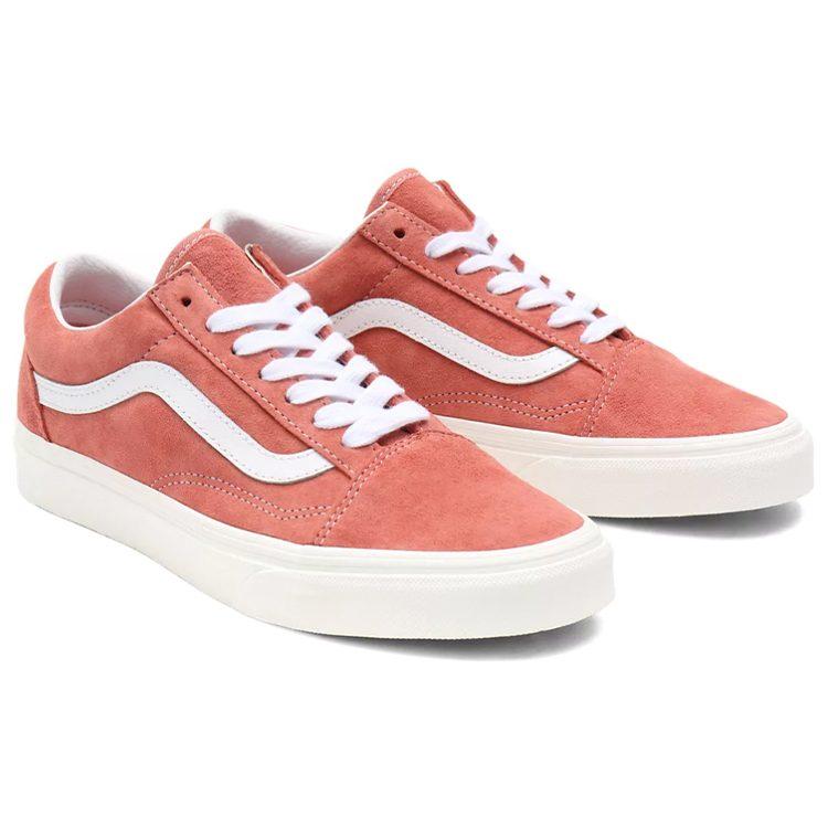 Vans Unisex Pig Suede Old Skool Sneakers Red VN0A38G19GA
