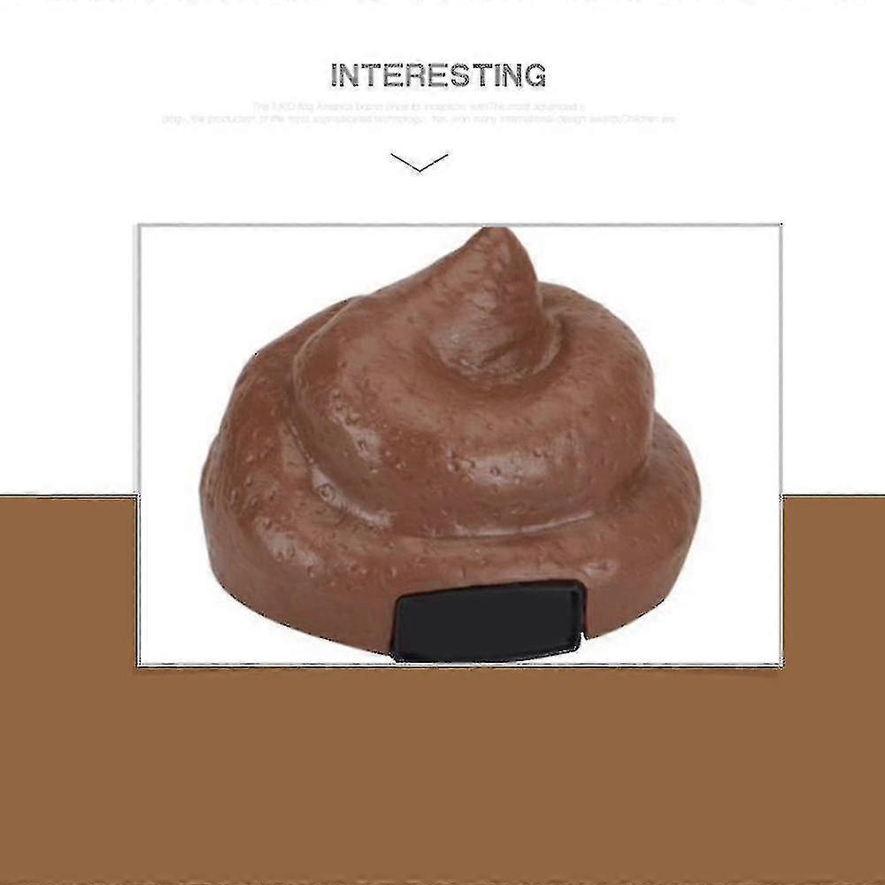 Remote Control Poop Car Toy With Spinning And Farting Action 49mhz - chuan