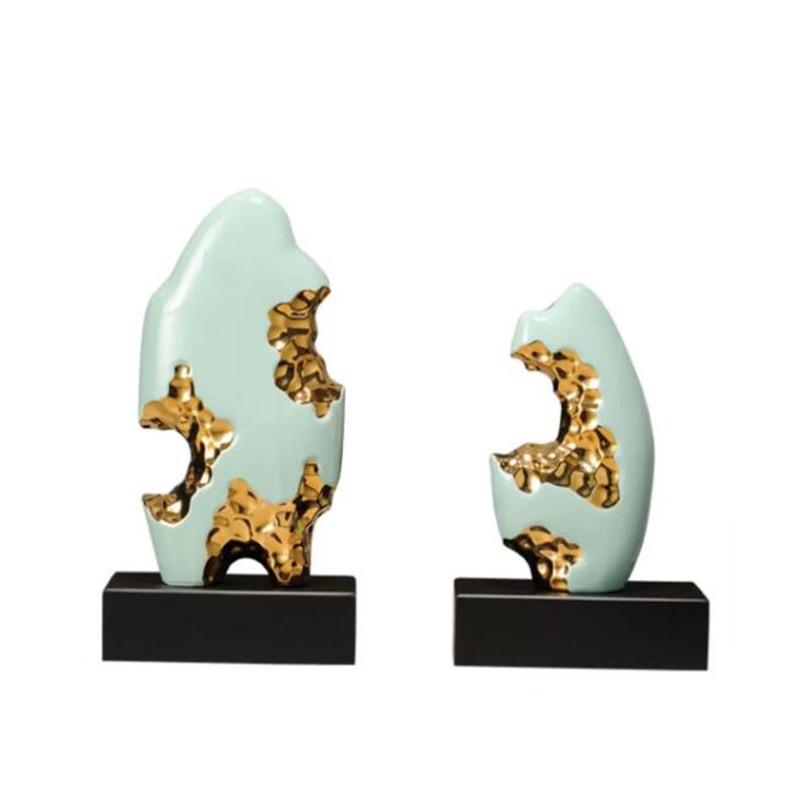 Zhaocai Stone Sculpture Decoration Hotel Restaurant Entrance Decoration Creative Ceramic Crafts Home Decoration Accessories