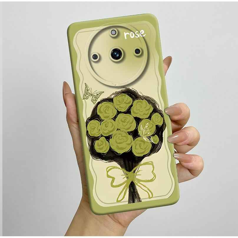 For Realme 11 Pro+ Case RMX3740 RMX3741 Soft Silicone Flowers Back Cover For Realme 11 Pro Plus ProPlus Shockproof Phone Cases