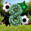 Soccer Balloon Kit |football Theme Birthday Decor For Birthday Party Supplies, Football Party Balloon, Sports Theme Party Favors