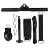 9Pcs Set DIY Fitness Equipment Set Loading Pin Pull Triceps Training Pulldown Pulley