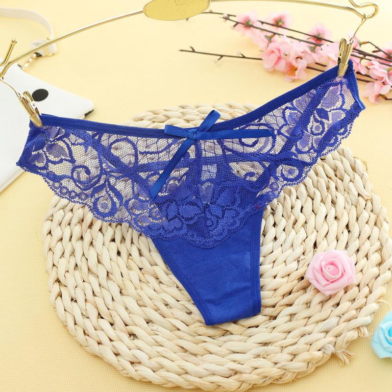 women g-string sexy lace underwear ladies panties lingerie bikini underwear pants thong intimatewear 1pcs/lot js6804