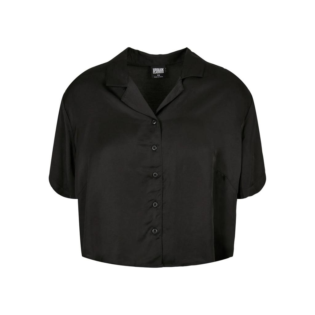 Urban Classics Womens/Ladies Viscose Satin Resort Shirt