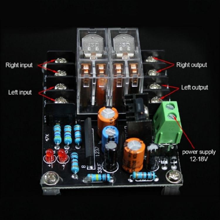 UPC1237 Effektforsterker Beskyttelseskrets Med Likestrømspenningsdeteksjon Og Forsinket Oppstartsfunksjon