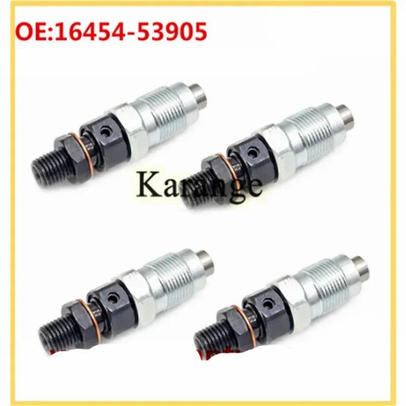 4pcs Fuel Injector Nozzles For Kubota Engines V2203 V2003 V1903 D1703 16454-53900, 16454-53000, 16454-53903 16454-53905