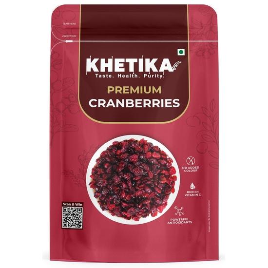 

Клюква Khetika 200 г | Высокое содержание антиоксидантов | Без добавления консервантов