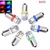 10Pcs BA9S T10 T4W Car LED Lamps 5050 5SMD Auto Interior Lighting Dome Map Reading Light Side Wedge Bulbs 12V Bulbs 7