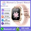 2025 Nové Dámské Chytré Hodinky Monitor Srdečního Tepu a Krevního Tlaku Přehrávání Hudby Hlasový Asistent AI Sportovní BT Volání SmartWatch