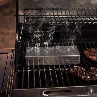 Cold Smoke Generator BBQ Accessories Stainless Steel Barbecue Grill Cooking Tools Bacon Fish Mini Apple Wood Chips Smoking Box