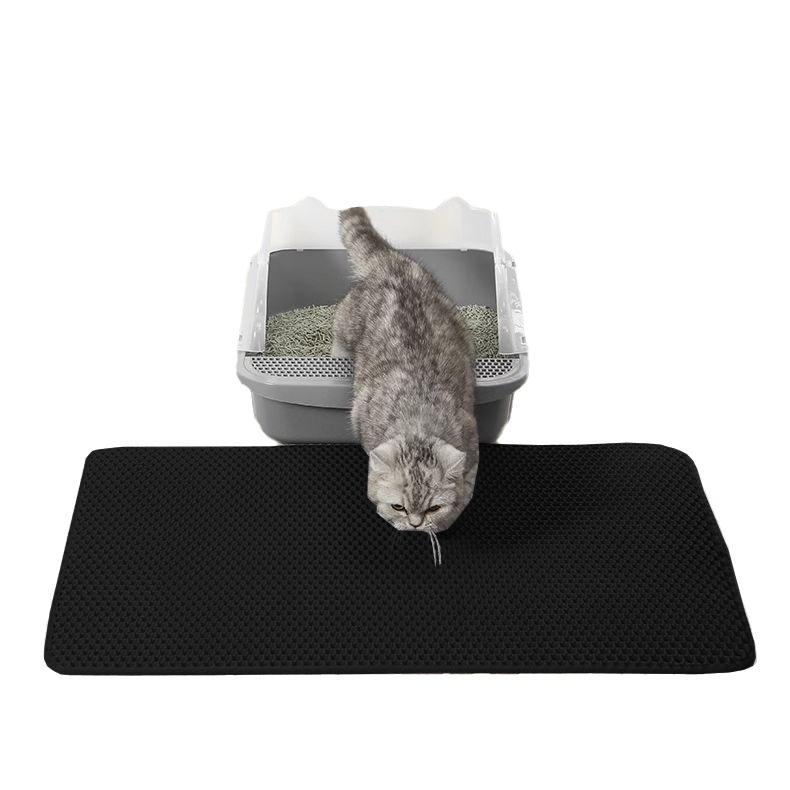 Litter Box Mat 60x45cm - Black