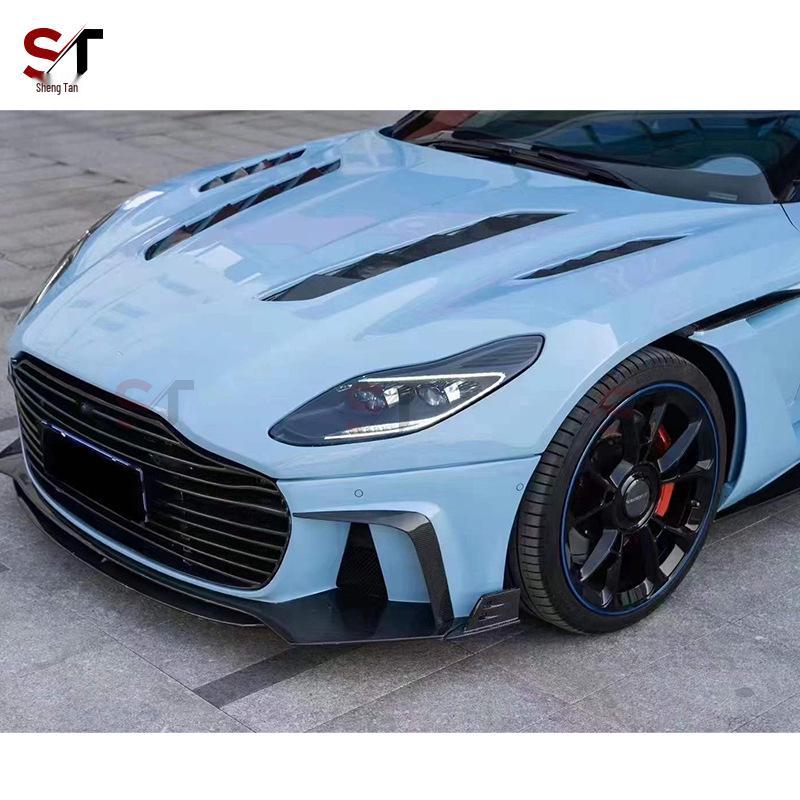 Aston Martin DB11 Carbon Fiber Hood, Engine Cover, M-Style Hood, Front Cover & Body Kit Modifications Suitable