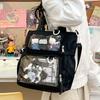 Girl's Ulzzang Ita Bag Large-capacity Crossbody Bag Japanese Comic Exhibition Single Shoulder Bag with Insert New Y2K Sweet 2026