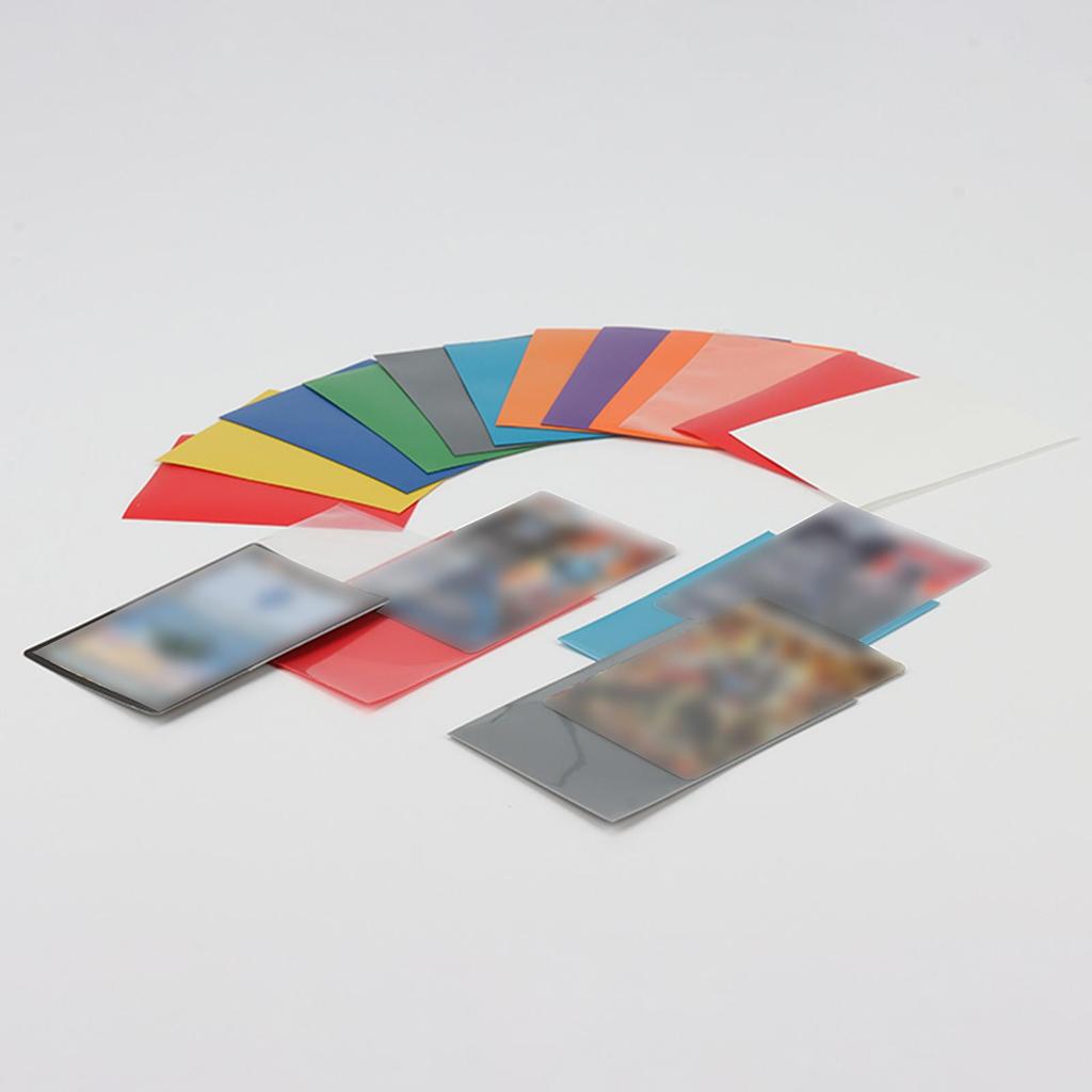 50 Count Card Sleeves Guard for Trading Baseball Cards Sports Board Game Parts