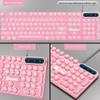 OLOEY D500 Punk Backlit Wired Gaming Keyboard