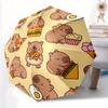 1pc Cute Capybara Automatic Open/Close Umbrella, Ideal Fan Gift for Birthday, Christmas, Trendy Fashion Yy250828056
