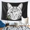 Baby Lasagna Cat Tapestry Wall Hanging Aesthetic Home Decor Tapestries for Dorm Room