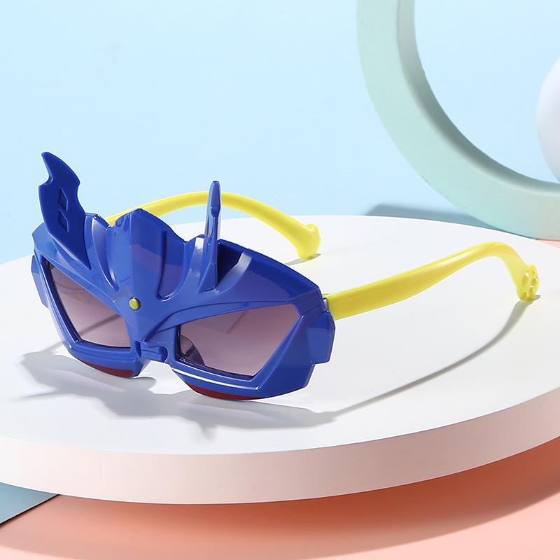 Neue Ultraman Jungen Mecha Trend Sonnenbrille - Stilvoller Sonnenschutz für Kinder