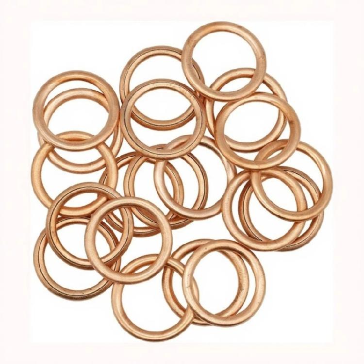 N0138157 Automotive Oil Drain Plug Sealing Washer Metal Gasket Crush Washer For Auto Engine Protection