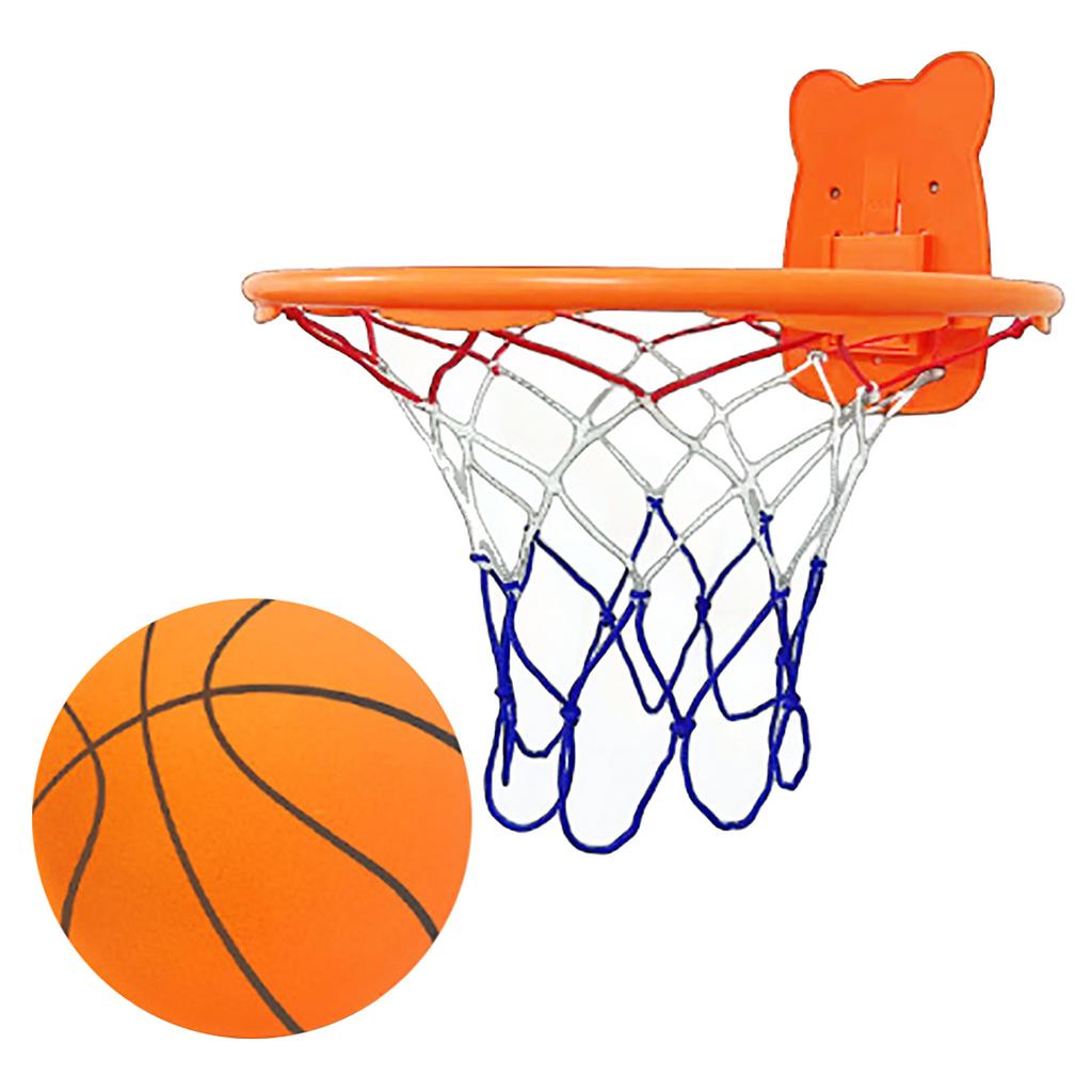 Kids Basketballs Hoop and Net Kits, Wall Mounted Children Home Basketballs Hoop Bedroom Kids Indoor Outdoor Sports Toy