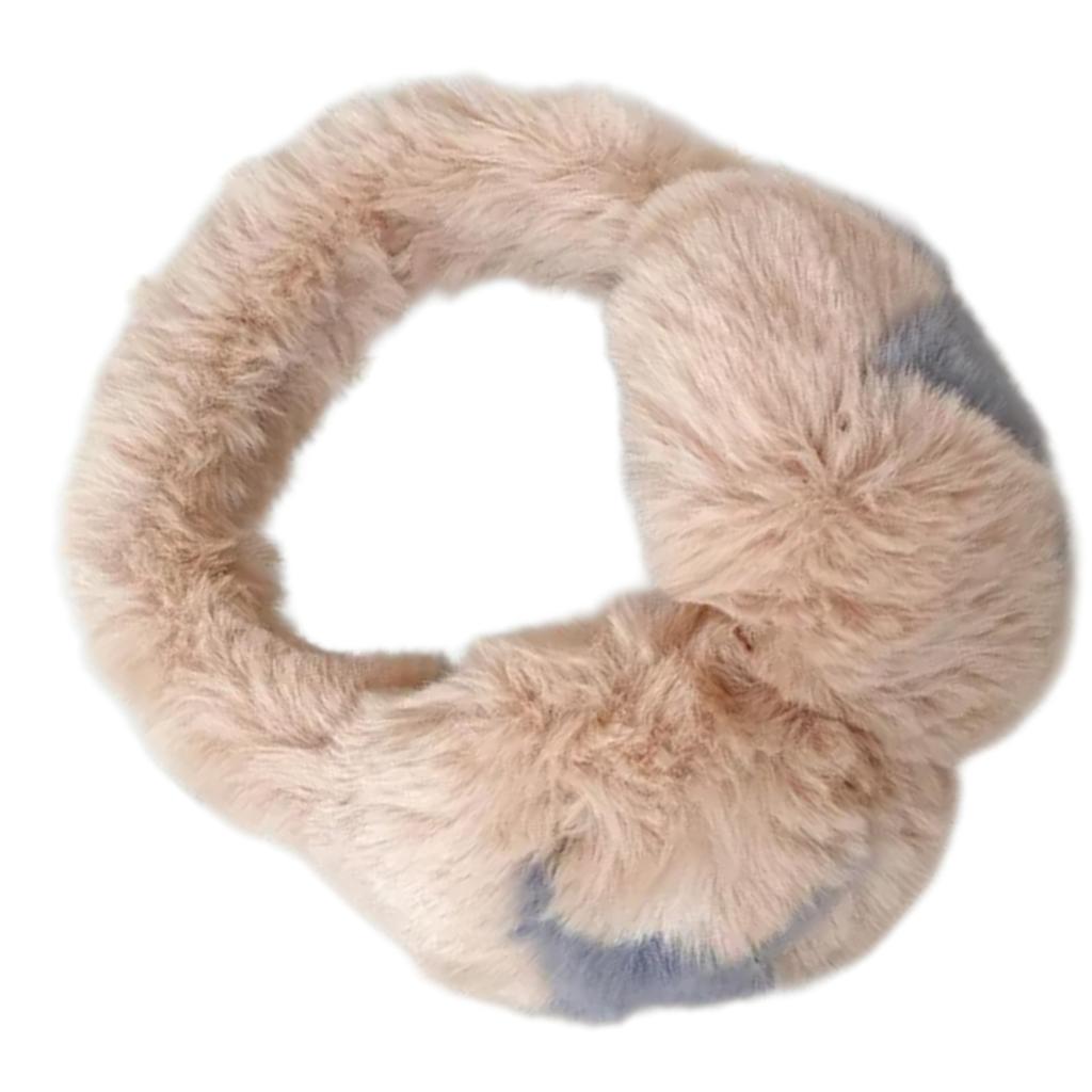 Warm Plush Earmuffs Star Pattern Ear Muffs Winter Portable Ear Protectors for Winter Outdoor Activity