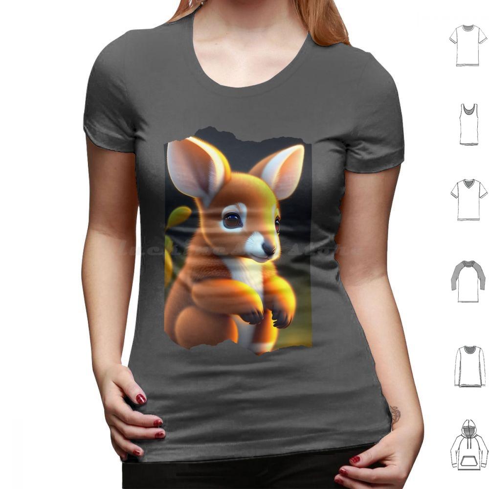 Cute Animals  Animal  Animals  Legendary Animals  Cute Kango T Shirt 6xl Cotton Cool Tee Animals Cute Animal Legendary Kango