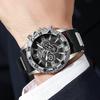 Mens Leather Business Fashion Watch Strap Watch For Gift Giving