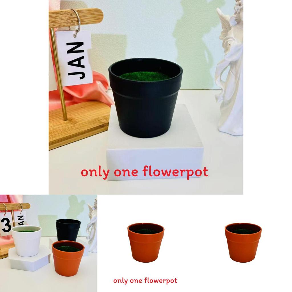 Plastic Flower Pot With Foam For Home Gardening And Live Plant Display