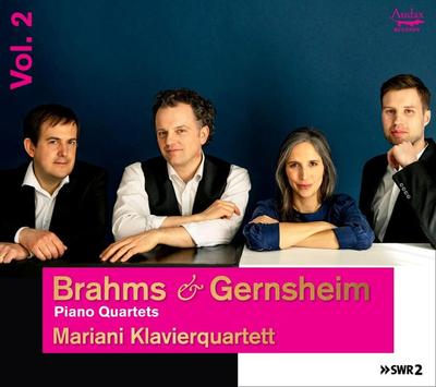 CD MARIANI KLAVIERQUARTETT - Brahms & Gernsheim.. ADX11202 Audax Records 2022 Europe ObiClassical Occasion