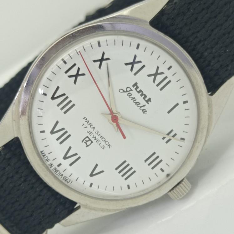 

USED HMT JANATA INDIAN MENS MECHANICAL WATCH a411624-1 Sku003-a411624