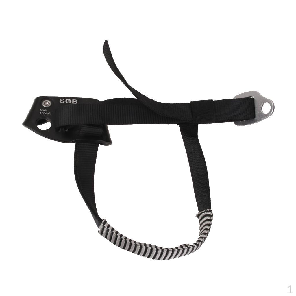 Rock Climbing Right / Left Foot Ascender Black Fits Left Foot