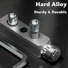 Faucet Angle Valves Broken Wire Extractor Universal Damage Screw Extractor Remover Tool Household Manual Plumber Tool 4/6 Points