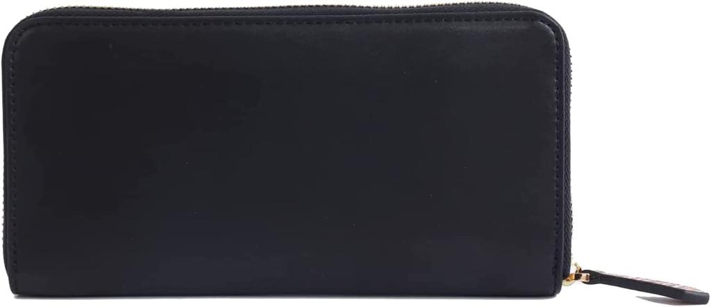Men's Tiger Print Long Wallet, Market Stripe, Bill Compartment, Coin Pocket, Genuine Leather [Parallel Import]