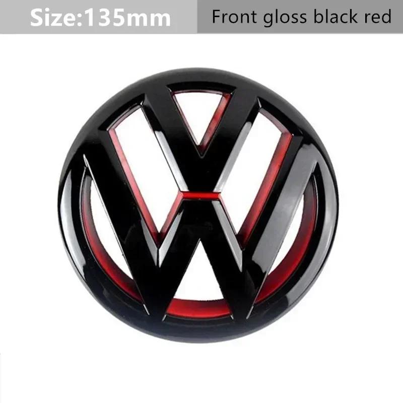 qwe3Car Sticker For VW Volkswagen Jetta MK5 Golf For VW Volkswagen Car Front Grill Badges Rear Trunk Emblem Lid Covers Logo Sticker