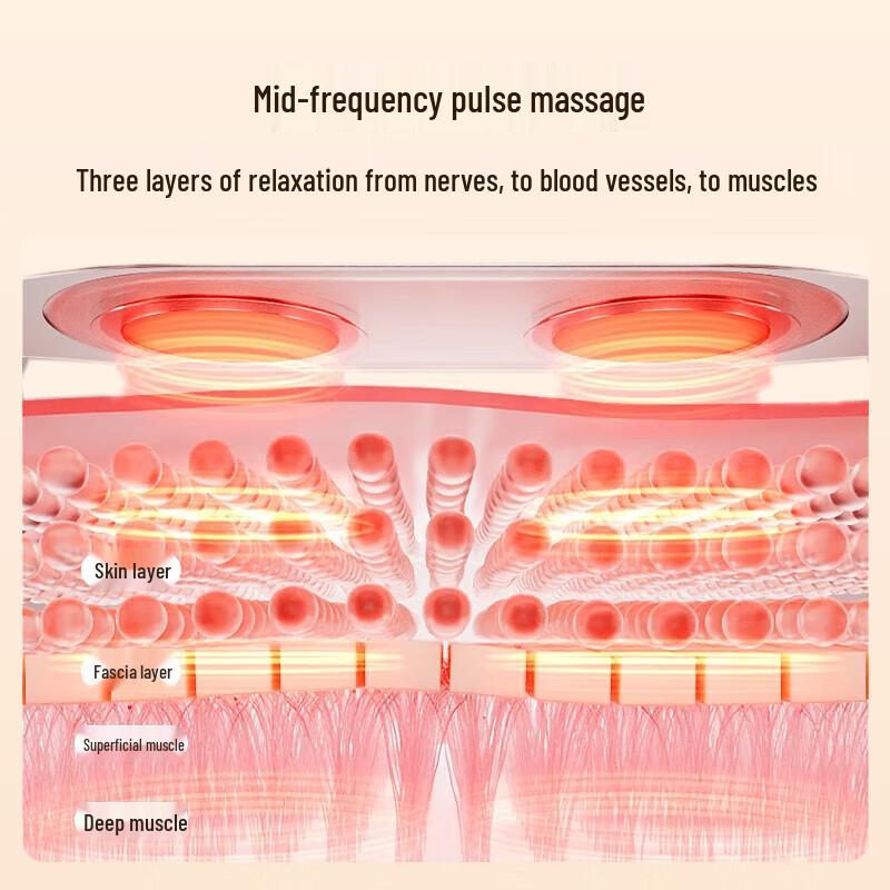 

Smart EMS Pulse Waist Massager with Heat