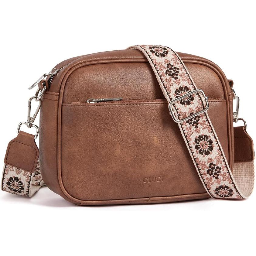 CLUCI Crossbody Bags for Women Crossbody Purses for Women Cross Body Bag Crossbody Purse with Adjustable Wide Strap