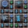 3d Illusion Star Wars Night Light Decor Lamp With Smart Touch The Perfect Home Decoration