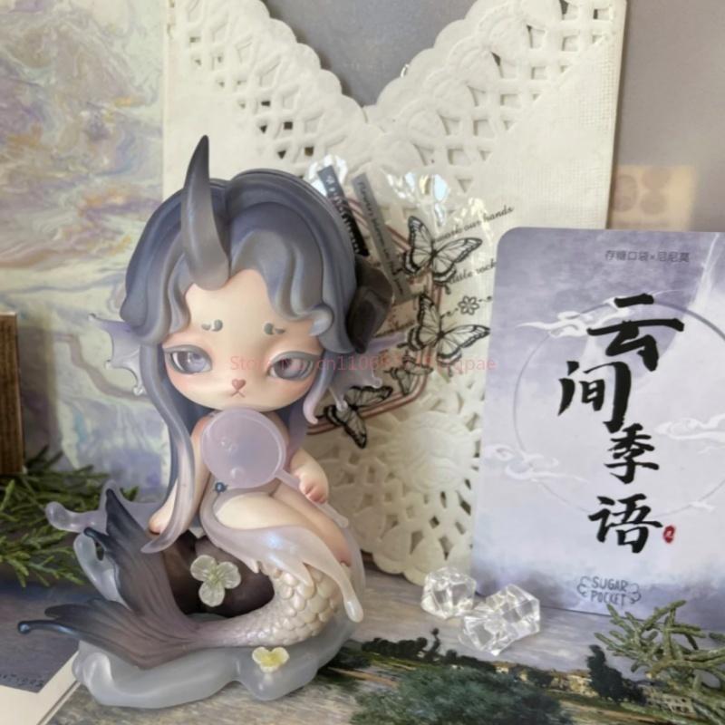 Latest Official Ninimo Nini Mo Cloud Seasonal Words Series  Cute Trendy Anime Figuresr Desktop Decoration Christmas Gifts