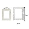 Yousheng 5 Stück Geprägter Aufkleber Retro-Stil Hohles Design Scrapbooking-Zubehör Rahmen DIY Spitzen-Bastelset Bilderrahmen